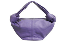 Load image into Gallery viewer, BOTTEGA VENETA ボッテガヴェネタ ダブルノット ミニハンドバッグ P01871360R カーフスキン パープル 美品 中古 66004