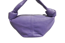 Load image into Gallery viewer, BOTTEGA VENETA ボッテガヴェネタ ダブルノット ミニハンドバッグ P01871360R カーフスキン パープル 美品 中古 66004
