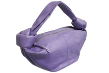 Load image into Gallery viewer, BOTTEGA VENETA ボッテガヴェネタ ダブルノット ミニハンドバッグ P01871360R カーフスキン パープル 美品 中古 66004