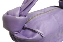 Load image into Gallery viewer, BOTTEGA VENETA ボッテガヴェネタ ダブルノット ミニハンドバッグ P01871360R カーフスキン パープル 美品 中古 66004