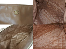 Load image into Gallery viewer, 新品同様 CHANEL22 シャネル ハンドバッグ チェーンショルダーバッグ カーフスキン AS3980 ベージュ ゴールド金具 中古 66009