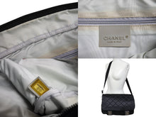 Load image into Gallery viewer, CHANEL シャネル メッセンジャーバッグ スポーツライン 10番台 ブラック 美品 中古 66014