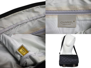 CHANEL シャネル メッセンジャーバッグ スポーツライン 10番台 ブラック 美品 中古 66014