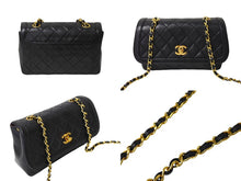 Load image into Gallery viewer, CHANEL シャネル チェーンショルダーバッグ マトラッセ23 ポーチ付き 1番台 ラムスキン ブラック ゴールド金具 美品 中古 66030