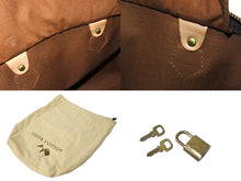 画像をギャラリービューアに読み込む, LOUIS VUITTON ルイヴィトン モノグラム スピーディ35 ハンドバッグ M41524 ブラウン 旧型 ロゴ 美品 中古 66042