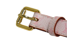 Load image into Gallery viewer, LOUIS VUITTON ルイヴィトン ベルト サンチュール ピンク サイズ80/32 M9273W ゴールド金具 美品 中古 66066