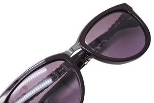 CHANEL シャネル サングラス 5361-Q-A アイウェア サイズ55□19 140 ワインレッド シルバー金具 美品 中古 66069