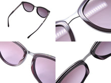 Load image into Gallery viewer, CHANEL シャネル サングラス 5361-Q-A アイウェア サイズ55□19 140 ワインレッド シルバー金具 美品 中古 66069