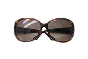 極美品 GUCCI グッチ サングラス サイズ61□15 110 ブラウン ゴールド金具 鼈甲カラー GG 3726/F/S Q18HA 中古 66074 