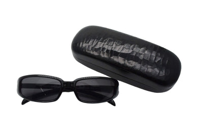 極美品 GUCCI グッチ スクエア サングラス ブラック 黒 アイウェア 眼鏡 ロゴ 55☐17 GG1188 シルバー金具 中古 66075 