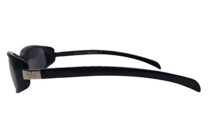 極美品 GUCCI グッチ スクエア サングラス ブラック 黒 アイウェア 眼鏡 ロゴ 55☐17 GG1188 シルバー金具 中古 66075 