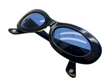 Load image into Gallery viewer, CHANEL シャネル サングラス サイズ52□19 135 ココマーク ブルー ゴールド金具 イタリア製 5007 c.503/65 良品 中古 66076