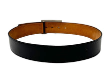 Load image into Gallery viewer, LOUIS VUITTON ルイヴィトン サンチュール ジーンズ ベルト M6812 サイズ90/36 シルバー金具 ブラック 良品 中古 66081
