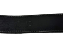Load image into Gallery viewer, LOUIS VUITTON ルイヴィトン サンチュール ジーンズ ベルト M6812 サイズ90/36 シルバー金具 ブラック 良品 中古 66081