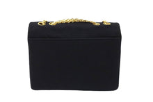 Load image into Gallery viewer, CHANEL シャネル チェーンショルダー バッグ ココマーク 0番台 ブラック A3656 マトラッセ コットン ゴールド金具 中古 66090