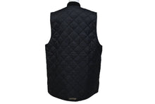 Load image into Gallery viewer, 極美品 CHROME HEARTS × MATTY BOY クロムハーツ マッティボーイ ナイロン キルティング ベスト ブラック 黒色 ナイロン ラムスキン サイズM 中古 66104
