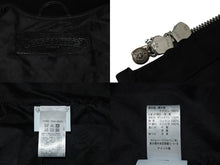 Load image into Gallery viewer, 極美品 CHROME HEARTS × MATTY BOY クロムハーツ マッティボーイ ナイロン キルティング ベスト ブラック 黒色 ナイロン ラムスキン サイズM 中古 66104