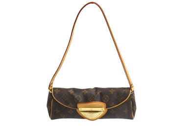 LOUIS VUITTON ルイヴィトン ポシェット ビバリー ハンドバッグ ブラウン モノグラム M40122 ゴールド金具 美品 中古 66108