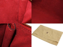 画像をギャラリービューアに読み込む, LOUIS VUITTON ルイヴィトン ポシェット アクセソワール アクセサリーポーチ M52947 エピ レッド ゴールド金具 美品 中古 66110