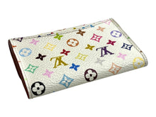 画像をギャラリービューアに読み込む, LOUIS VUITTON ルイヴィトン カードケース コインケース ポルトモネ・コージー モノグラム マルチカラー ホワイト M60006 美品 中古 66112
