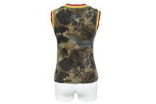 画像をギャラリービューアに読み込む, 極美品 Christian Dior クリスチャンディオール タンクトップ ノースリーブ サイズ38 ラスタカラー プリント 総柄 5P16155012 中古 66115