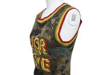 画像をギャラリービューアに読み込む, 極美品 Christian Dior クリスチャンディオール タンクトップ ノースリーブ サイズ38 ラスタカラー プリント 総柄 5P16155012 中古 66115