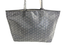 画像をギャラリービューアに読み込む, 新品未使用 GOYARD ゴヤール SAINTLOUIS PM VERT サンルイPM トートバッグ ゴヤールディンキャンバス グレー カーフスキン 66118
