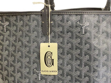 画像をギャラリービューアに読み込む, 新品未使用 GOYARD ゴヤール SAINTLOUIS PM VERT サンルイPM トートバッグ ゴヤールディンキャンバス グレー カーフスキン 66118