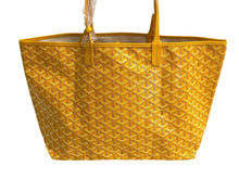 画像をギャラリービューアに読み込む, 新品未使用 GOYARD ゴヤール SAINTLOUIS PM VERT サンルイPM トートバッグ ゴヤールディンキャンバス イエロー カーフスキン 66119