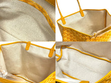 画像をギャラリービューアに読み込む, 新品未使用 GOYARD ゴヤール SAINTLOUIS PM VERT サンルイPM トートバッグ ゴヤールディンキャンバス イエロー カーフスキン 66119