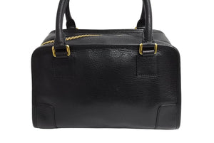 LOEWE ロエベ ハンドバッグ アマソナ28 ブラック レザー 050810 美品 中古 66120