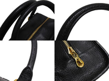 Load image into Gallery viewer, LOEWE ロエベ ハンドバッグ アマソナ28 ブラック レザー 050810 美品 中古 66120