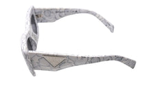 Load image into Gallery viewer, PRADA プラダ キャットアイ サングラス メガネ SPR13Z-F イタリア製 プラスチック ホワイト サイズ52□20 美品 中古 66127