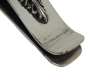 Load image into Gallery viewer, CHROME HEARTS クロムハーツ スモール フローラルクロス マネークリップ 重量55.345g シルバー925 美品 中古 66138