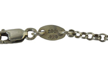 Load image into Gallery viewer, 極美品 CHROME HEARTS クロムハーツ ロールチェーン ネックレス 全長51.5cm 重量5.489g シルバー925 2001 刻印 中古 66143