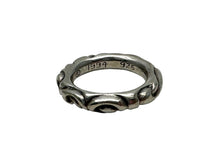 Load image into Gallery viewer, CHROME HEARTS クロムハーツ スクロールバンド リング 指輪 サイズ18.5号 重量10.920g シルバ−925 1994 刻印 美品 中古 66145