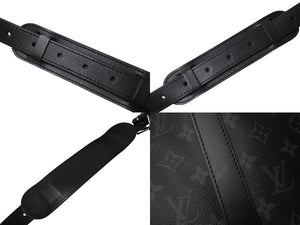 極美品 LouisVuitton ルイヴィトン キーポルバンドリエール45 M40569 モノグラムエクリプスキャンバス レザー 中古 66150
