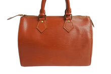 画像をギャラリービューアに読み込む, LOUIS VUITTON ルイヴィトン ハンドバッグ スピーディ25 M43003 ブラウン エピレザー 良品 中古 66159