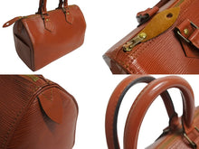画像をギャラリービューアに読み込む, LOUIS VUITTON ルイヴィトン ハンドバッグ スピーディ25 M43003 ブラウン エピレザー 良品 中古 66159