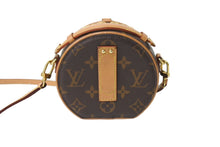 Load image into Gallery viewer, LouisVuitton ルイヴィトン ミニ ボワット シャポー ショルダーバッグ M44699 モノグラムキャンバス ヌメ革 美品 中古 66161