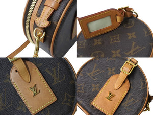 LouisVuitton ルイヴィトン ミニ ボワット シャポー ショルダーバッグ M44699 モノグラムキャンバス ヌメ革 美品 中古 66161