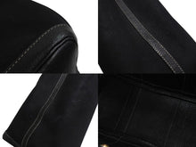 Load image into Gallery viewer, HERMES エルメス ガーデンパーティPM トートバッグ □G刻印 トワルオフィシエ ネゴンダ ブラック シルバー金具 美品 中古 66167