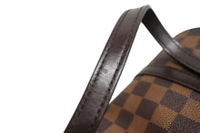 画像をギャラリービューアに読み込む, LOUIS VUITTON ルイヴィトン パピヨンPM 26 ハンドバック ダミエ N51304 筒型 ドラム型 エベヌ ブラウン 美品 中古 66169
