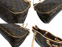 画像をギャラリービューアに読み込む, 新品同様 LOUIS VUITTON ルイ ヴィトン バティニョール オリゾンタル トートバッグ モノグラム PVC M51154 ゴールド金具 中古 66182