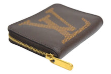 画像をギャラリービューアに読み込む, 極美品 LOUIS VUITTON ルイヴィトン ジッピーコインパース 小銭入れ コンパクト M69354 ブラウン 中古 66186