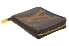画像をギャラリービューアに読み込む, 極美品 LOUIS VUITTON ルイヴィトン ジッピーコインパース 小銭入れ コンパクト M69354 ブラウン 中古 66186