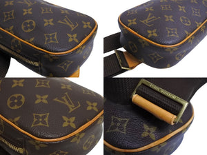 LOUIS VUITTON ルイヴィトン ポシェットガンジュ ボディバッグ M51870 モノグラム 美品 中古 66190