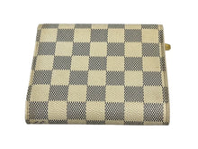 画像をギャラリービューアに読み込む, LOUIS VUITTON ルイヴィトン 三つ折り財布 ポルトフォイユ ジョイ N60030 ホワイト ゴールド金具 美品 中古 66196