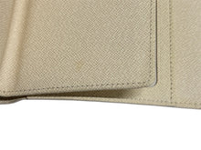 画像をギャラリービューアに読み込む, LOUIS VUITTON ルイヴィトン 三つ折り財布 ポルトフォイユ ジョイ N60030 ホワイト ゴールド金具 美品 中古 66196