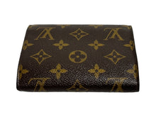 画像をギャラリービューアに読み込む, LOUIS VUITTON ルイヴィトン 三つ折り財布 ルトフォイユ ジョイ M60211 ブラウン ゴールド金具 美品 中古 66197